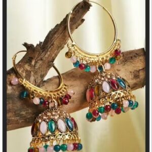 Trending multi colour Jhumka